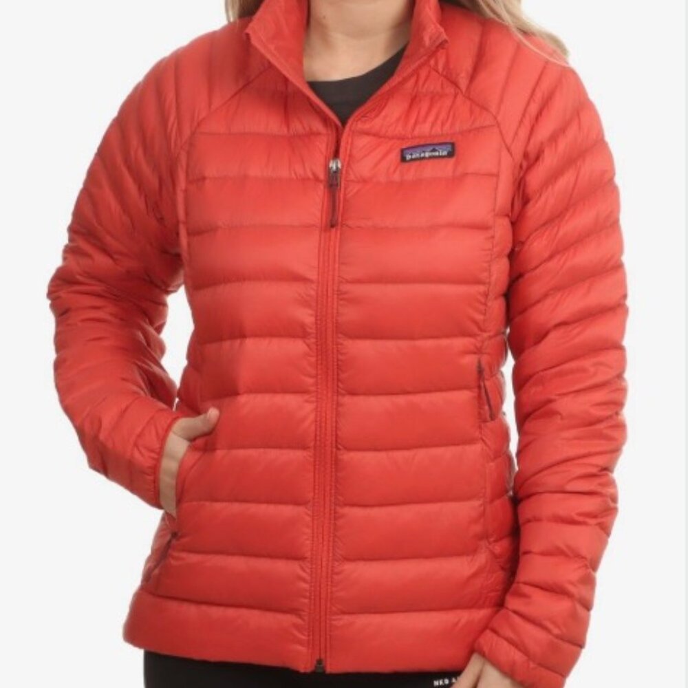 Patagonia Down Sweater Jacket | Red | Lightweight & Warm